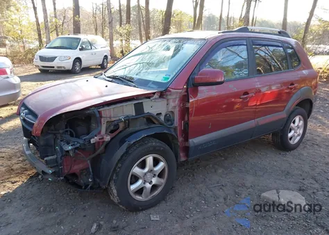 2005 Hyundai Tucson Gls/Lx from USA, damaged, VIN KM8JN72D95U072714